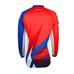 Scoyco T203 джерси, сине-бело-красный