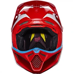 Fox Racing V3 Seca 2017 шлем кроссовый, красно-синий