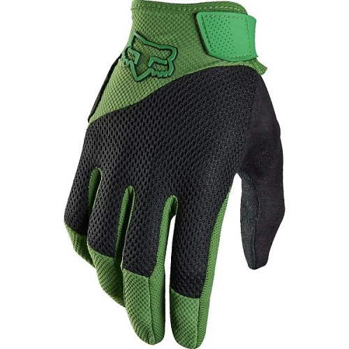 Fox Racing Reflex Gel велоперчатки, черно-зеленый