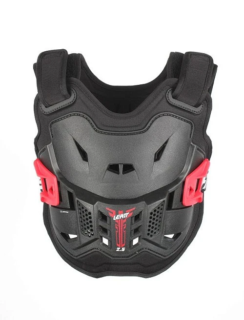 Leatt Chest Protector 2.5 Kids панцирь без плеч детский, черно-красный