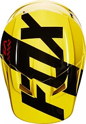Fox Racing V1 Mastar 2018 Youth шлем подростковый, черно-желтый