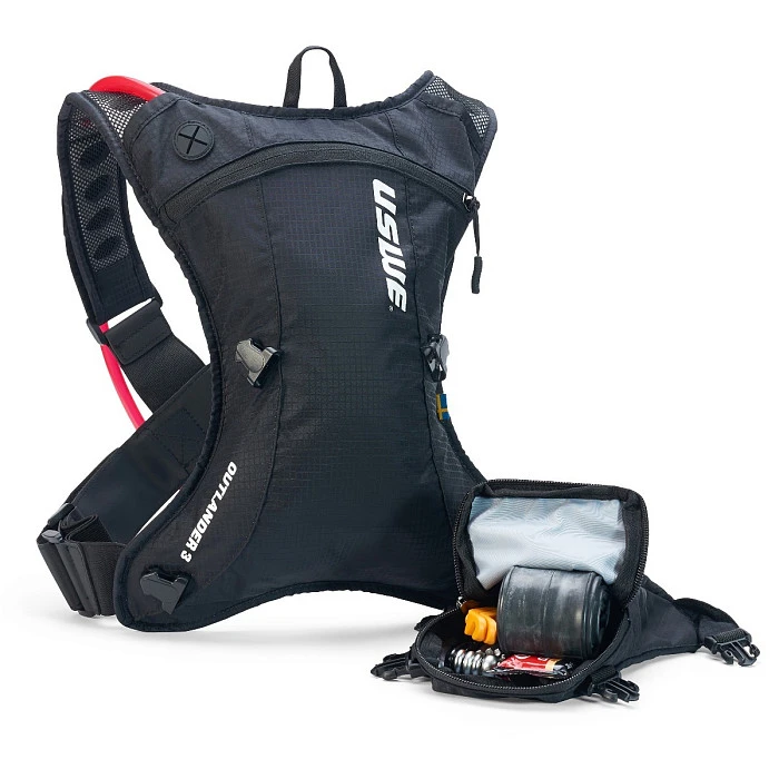 USWE Outlander 3L JR Hydration Pack (1.5L) Carbon Black рюкзак-гидропак, черный