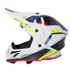 Acerbis Steel Carbon 22-06 White/Black шлем внедорожный