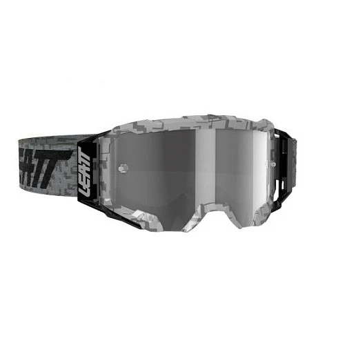 Leatt Velocity 5.5 Steel / Light Grey 58% мотоочки, двойная линза