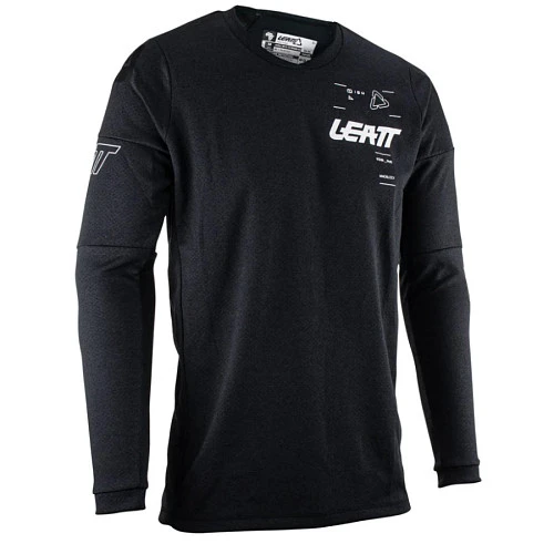 Leatt Moto 4.5 WindBlock 2024 Black джерси, черный