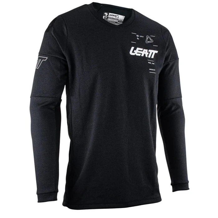 Leatt Moto 4.5 WindBlock 2024 Black джерси, черный