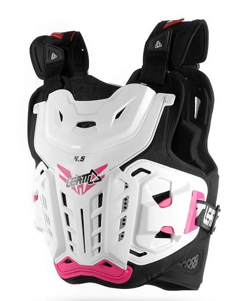 Leatt Chest Protector 4.5 панцирь, бело-розовый