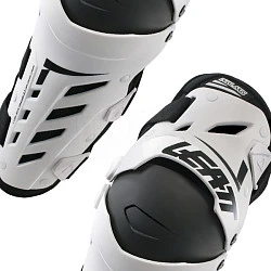 Leatt Dual Axis шарнирные наколенники, белый