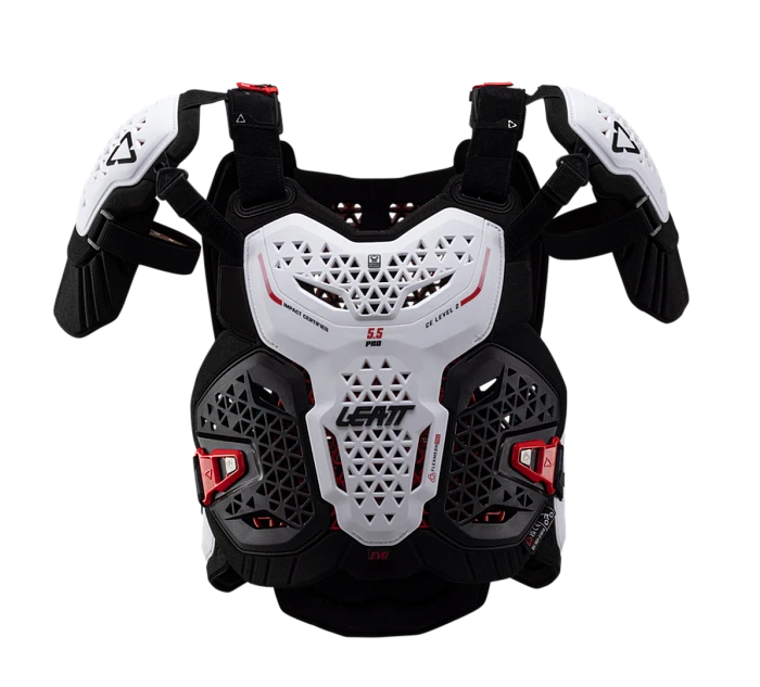 Leatt Chest Protector 5.5 Pro Evo White панцирь, белый