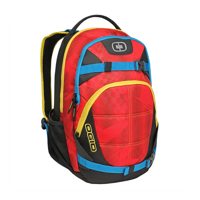 OGIO Rebel 15 Nuclear рюкзак, красно-сине-черный