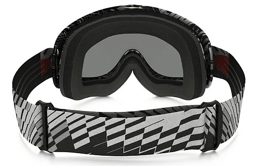 Oakley O-Frame Podium Check мотоочки, темно-серая линза