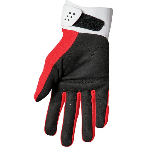 Thor S22 Spectrum Red/White мотоперчатки