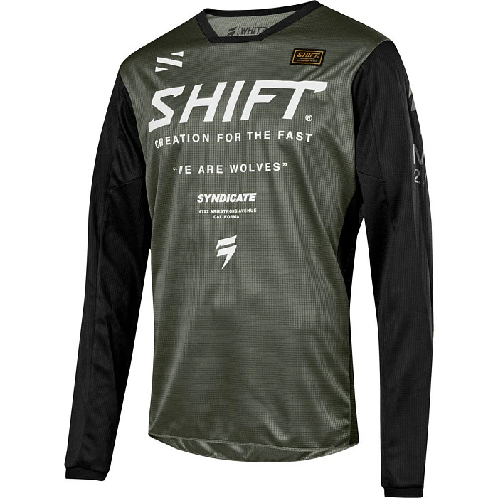 Shift White Muse Youth Smoke джерси подростковая