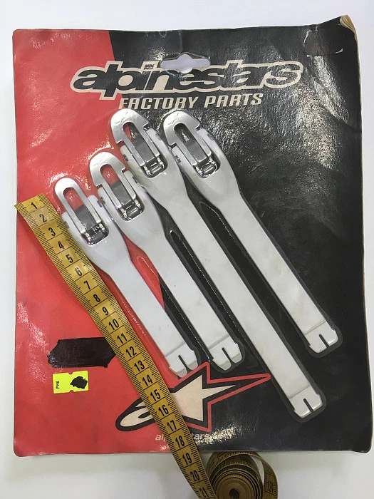 Alpinestars стрепы для мотобот набор 1, белый