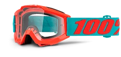 100% Accuri JR Passion Orange Clear Lens мотоочки детские