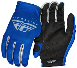 Fly Racing Lite Blue/Grey мотоперчатки