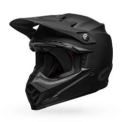 Bell Moto-9 Mips Matte Black шлем кроссовый