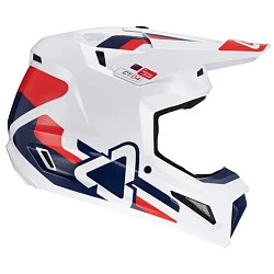 Leatt Kit Moto 3.5 V24 Royal шлем кроссовый + Velocity 4.5 мотоочки