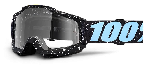 100% Accuri Milkyway Clear Lens мотоочки, черный