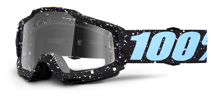 100% Accuri Milkyway Clear Lens мотоочки, черный