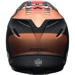 Bell Moto-9 Flex Matte Copper/Black Vice шлем кроссовый