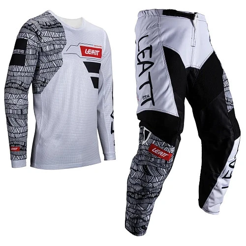 Leatt 3.5 Ride 2025 White джерси, белый