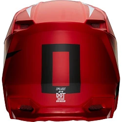 Fox Racing V1 Werd 2020 Flame Red шлем кроссовый