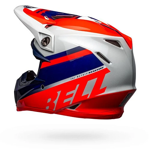 Bell Moto-9 Mips Prophecy Gloss Infrared /Navy /Gray шлем кроссовый