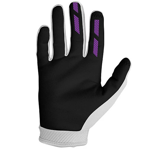 Seven Annex Slay White/Purple мотоперчатки