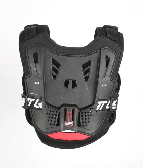 Leatt Chest Protector 2.5 Kids панцирь без плеч детский, черно-красный