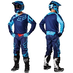 Fox Racing 180 Race 2017 комплект, сине-голубой