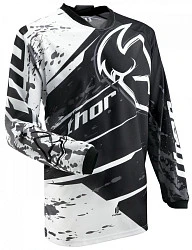 Thor Phase Splatter джерси подростковая, черно-белый