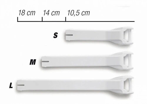 Forma ремешок для мотобот S (10.5см), белый