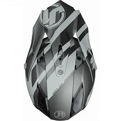 Just1 J32 PRO Kick шлем кроссовый, черно-серый
