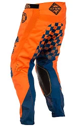 Fly Racing Kinetic Era 2018 мотоштаны, оранжево-синий
