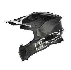 Acerbis Airstrike-C Black/White шлем внедорожный, черно-белый