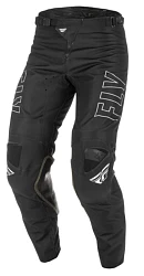 Fly Racing Kinetic Fuel мотоштаны, черно-белый