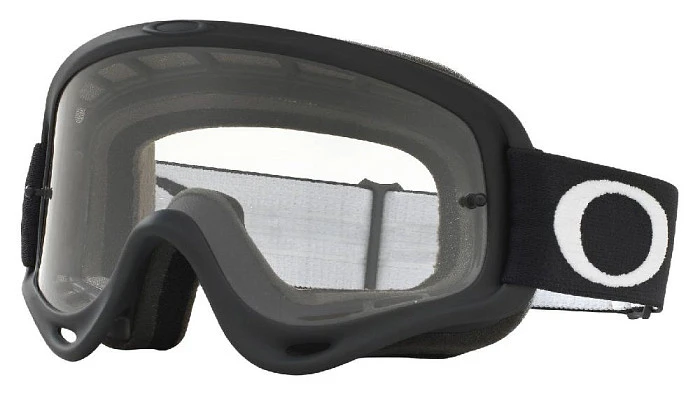 Oakley O-Frame Solid мотоочки, черный матовый, прозрачная линза (OO7029-52)