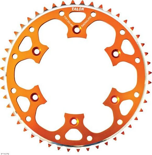 Talon TR130-51-520 KTM звезда задняя, оранжевый