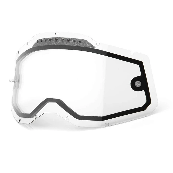 100% RC2/AC2/ST2 Replacement Lens Vented Dual Pane Clear линза