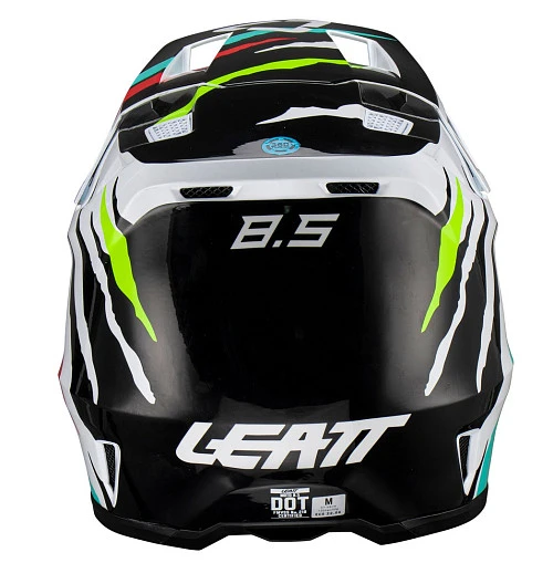 Leatt Kit Moto 8.5 V23 Tiger шлем кроссовый + Velocity 5.5 мотоочки
