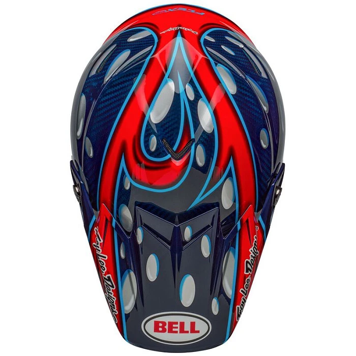 Bell Moto-9 Flex McGrath Replica Gloss Blue /Red /Black шлем кроссовый