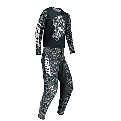 Leatt GPX 4.5 2021 Black/Bonesd/Skull Black комплект