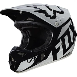 Fox Racing V1 Race 2017 Youth шлем подростковый, черно-серый