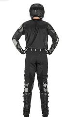 Fly Racing Kinetic K221 2021 комплект, черно-серый