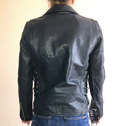 First L113CC Косуха женская, кожа 1,4 мм, темно-синий