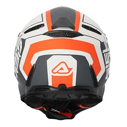 Acerbis Profile 5 22-06 White/Orange шлем внедорожный, бело-оранжевый