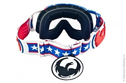 Dragon Vendetta Robbie Maddison мотоочки, красно-синий