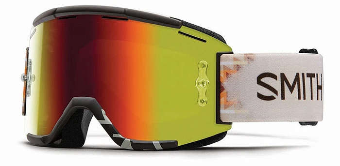 Smith Squad MTB RDSX Lasso мотоочки, красная зеркальная линза