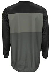 Fly Racing F-16 2022 джерси подростковая, серо-черно-желтый